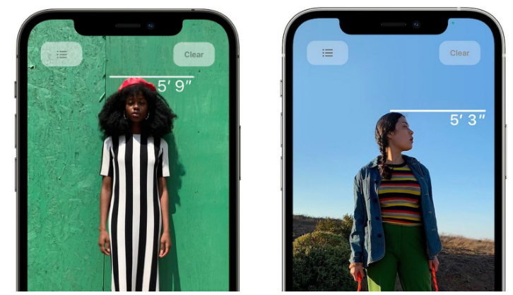 忠县苹果服务网点分享通过iPhone激光雷达测量身高方法教程 