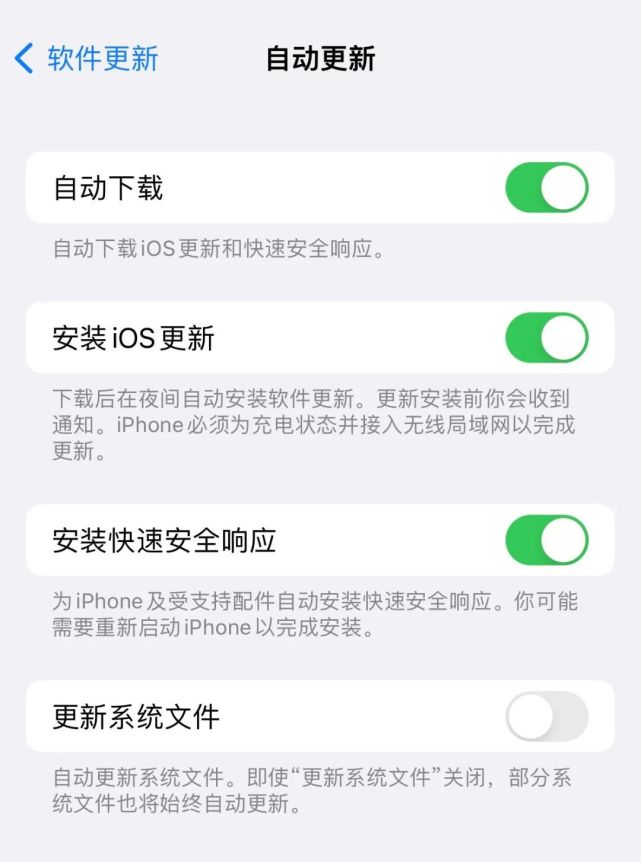 忠县苹果手机维修分享苹果快速安全响应更新有必要安装吗 
